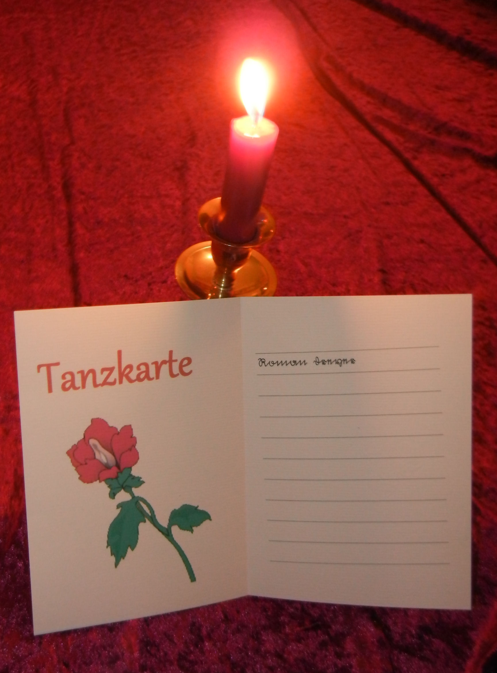 Die Tanzkarte